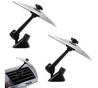 2PCS Car Cymbal Air Vent, Mini Drum Cymbals Drum Cymbal, Ingenious Design, Suitable For Various Car Air Vents, For Music Lovers