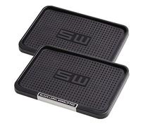 2PCS Car Dashboard Mat Anti Slip Car Dash Washable Vehicle Pad Mat for Coin Key Sunglasses Perfume Phone