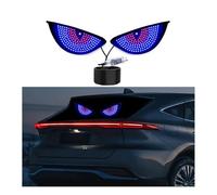 2Pcs Car Demon Eye Lamp,Car Windshield LED Eye,Car Rear Window LED Demon Eye,Dynamic Demon Eye Car Lamp,LED Eyes for Car,Car LED Demon Eye Light
