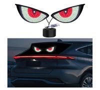 2Pcs Car Demon Eye Lamp,car Windshield LED Eyecar Rear Window LED Demon Eye,Dynamic Demon Eye Car Lamp