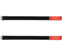 2pcs Car Door Emergency Pull Cord Simple Operation Escape Pull Strap Car Emergency Exit Rope Easy Installation Handle Set Door Hardware and Lock (Black)