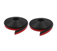 2Pcs Car Door Seal Strip, Universal Rubber Z Shape Rubber Seal Caravan Door Seal Car Door Edge Guard Protector Door Moulding Trim Weatherstrip, 4m Length (2Pcs)
