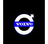 2pcs Car Door Welcome Emblem Light, For Volvo XC40 XC60 XC90 S60 S90 V60 V40, Logo Shadow Projector Lamp, Indicators Styling Parts, Decoration Accessories,A
