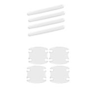 2pcs Car Emblems Decals Sticker, Logo Emblem Badge Replacements, Car Letters Badge Decal Logo Emblem Sticker Kit, Car Decoration Accessories,B Silver