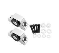 2PCS Car Engine Bracket Fixed Small Horn Engine Foot Suitable for Civic EKEG 1992 1993 1994 1995 1996 1997 - 2000 Motor Bracket(OneColor)