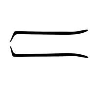 2pcs Car Eyelid Eyebrows Headlights Cover For BMW 3 Series M3 E36 1992-1998,Protection Headlight Lamp Brow Eyelids Trim Cover Headlight Sticker,A-Black