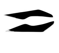 2pcs Car Eyelid Eyebrows Headlights Cover For Ford Focus 2009-2011,Protection Headlight Lamp Brow Eyelids Trim Cover Headlight Sticker