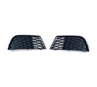 2pcs Car Front Bumper Fog Light Grille Grill For A3 8V S-Line S3 2017 2018 2019 Honeycomb Mesh Fog Lamp Cover Accessories PYPFQUMQGR