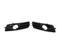 2Pcs Car Front Bumper Grill For A3 8P 2009 2010 2011 2012 Fog Light Grille Cover Glossy Black Car Front Grill