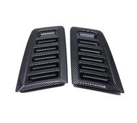 2Pcs Car Front Engine Hood Bonnet Vents Louver Hood Air Outlet Universal Compatible For Ford Focus MK2 ST For Mustang