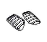 2pcs Car Front Grille Cover Compatible With For X1 For E84 2011 2012 2013 2014 2015 2016 Front Bumper Upper Grill Cover