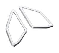 2Pcs Car Front Window Audio A Pillar Speaker Circle Cover Trim Stickers For VW T-Roc TROC 2018-2023 Accessories UOEMCRTB(1)