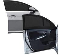 2pcs Car Front Window Sunshade, Breathable Mesh Car Window Screen Streched up to 40", for Car Night Camping, Privacy Shade