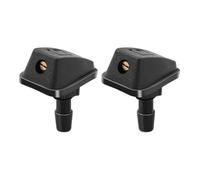 2Pcs Car Front Windshield Water Spray Wiper Accessories for Lada Niva Kalina Priora Granta Largus VAZ Samara 2110 GAZ Gazelle windscreen Washer Jet Windscreen Washer Nozzle kit