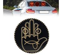 2PCS Car Gesture LED Amber Light with Remote for Car Window,Gesture Lights for Cars,Road Rage Hand Sign 14 Modes Truck Accessories Funny Driving Gadget, for Men Women