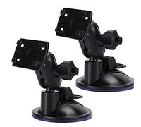 2Pcs Car GPS Suction Cup Mount, 360 Degree Adjustable Car GPS Navigator Mount, High Temperature Resistance Multifunctional Driving Recorder Mount, Vacuum Suction Cup Mount(cuatro garras)