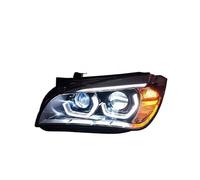 2PCS Car Headlamps Compatible For BMW X1 E84 Headlights 2010-2015 DRL Turn Signal Front Light Auto Accessories(Halogen)