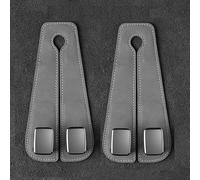 2PCS Car Headrest Metal Hooks for BMW X7 G07 xDrive 40i/50i/M50i/30d/40d/M50d 2020-2025, Strong Load Bearing Invisible Multifunctional Leather Chair Back Hook,Grey
