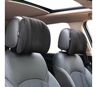 2Pcs Car Headrest Pillow for Suzuki Swift Sport 06-10 | Neck Support Cushion Memory Foam Driving Rest Pad Ergonomic Interior Accessory