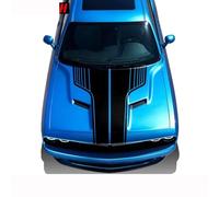 2pcs Car Hood Bonnet Racing Stripes Vinyl Decal Stickers, for Dodge, for Challenger 2008-2025