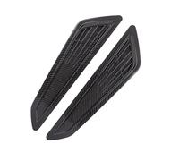 2pcs Car Hood Scoop For Air Intake Grille Inlet Trim Decorative Universal Front Bonnet Vent Covers Car Hood Scoop(Carbon Fiber Look)