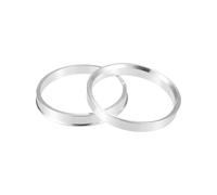 2pcs Car Hub Centric Rings Wheel Bore Center Spacers OD 66.1 67.1 68 70.1 70.6 72.6 73.1mm To ID 65.1 66.1mm(2pcs 74.1-66.1)