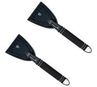 2PCS Car Ice Scraper for Jaguar XE, The Foam Grip is Compact Size, Ice Scraper for Windshield Windows,A