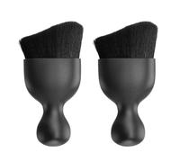 2PCs Car Interior Cleaning Brush,Car Interior Dust Sweeping Soft Brushes with Ultra Soft Bristle,Cars Detailing Brush,No Scratch Auto Duster Brushes for Dashboard,Screen,Conditioner Vents,Seats Gap