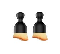 2Pcs Car Interior Cleaning Brush with Soft Bristle with Protective Cover, Car Cleaning Brush Dust Removal Brushes Tool for Car Dashboard, Screen.