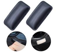 2Pcs Car Knee Pads Auto Center Console Knee Cushion, Universal Comfortable Elastic Car Door Armrest Pillow Pad Car Accessories (Black)