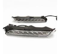2Pcs Car LED Daytime Running Light Fog Lamp Front Bumper Light DRL Turn Signal Light For VW Scirocco R 2015 2016