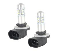 2PCS Car LED Fog Lights 12-24V 50W High Power Bright White LED Bulb Fog Daytime Running Light for Accent