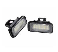 2pcs Car LED License Plate Number Light For Benz For W203 4D 2001 2002 2003 2004 2005 2006 2007 With Built-in Controller Error Free License Plate Lamp Taillight