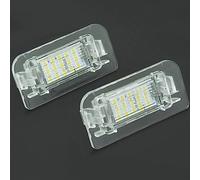 2Pcs Car LED Number License Plate Lights For Mercedes Benz B-Class W246 W242 Canbus
