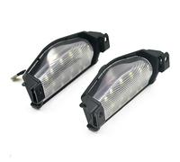 2Pcs Car LED Rear License Plate Lights Rear Number Plate Light for Mazda3 09-13 Mazda 2 11-13 Error Free Canbus 18smd White Auto Accessories