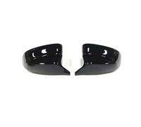 2PCS Car Mirror Cover Add On Exterior Rear View Case Cap Shell Auto Accessories Compatible for BMW X3 X4 X5 X7 2018 2019 2020 2021(Gloss Black)