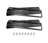 2PCS Car Number Plate Holders for Tesla Model Y 2021 2022 2023 2024 2025, Surrounds License Holders Frames Visual Tuning Accessories