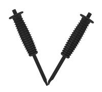 2pcs Car Nut Installer and Remover Tool, Iron Plastic Black | Concave Shape, Drive Shaft Nut Use, Storage Case Included, for Technicians and Workshop Vehicle Maintenance