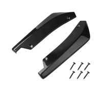 2Pcs Car Rear Bumper Lip Spoiler Anti-collision Corner Protection Side Skirt Splitter, Compatible with Cupra Leon Ateca Formentor Born,A-Glossy Black