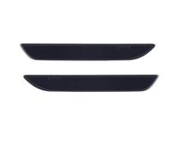 2Pcs Car Rear Sidemarker Lamps Fender Side Marker Lights For Ford For Mustang 2015 2016 2017 2018 2019 2020 2021 2022 2023 Signal Lamp(Black Lens White)
