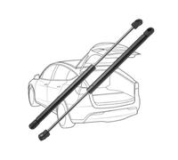 2Pcs Car Rear Tailgate Boot Gas Struts for Renault Kadjar 2015-2019, Rear Boot Gas Lift Struts Rear Boot Gas Tailgate Support Strut