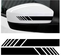 2PCS Car Rear View Mirror Stickers for Peugeot 408 2023-2026, Auto Side Rearview Mirrors Decal Stripes Car Decals Stickers for Outside