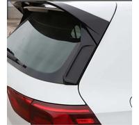 2Pcs Car Rear Window Side Spoiler for VW GOLF 8 MK8 R-line 2020-2023, Body Kit Diffuser Tail Fin Wing Trim,Gloss Black
