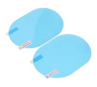 2pcs Car Rearview Mirror Anti Fog Film PET Visibility