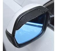 2PCS Car Rearview Mirror Rain Cover for Mazda MX 5 1989-2022 2023 2024 2025 NA NB NC ND,Carbon Fiber Rear View Side Mirror Rain Eyebrow,Waterproof Eyebrow Rain Guard-Easy to Install