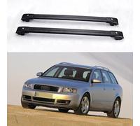2pcs Car Roof Bars For Audi A4 Avant (8ED, B7) 2004-2008, Luggage Carrier Transportrack Transversal Aluminum Cross Bars Roof Rack Rail Carrier
