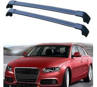 2pcs Car Roof Bars For Audi A4 Avant 8K5 B8 2009 2010 2011 2012 2013, Luggage Carrier Transportrack Transversal Aluminum Cross Bars Roof Rack Rail Carrier