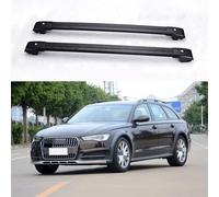 2pcs Car Roof Bars For Audi A6 Allroad (4GH, 4GJ) 2012-2018, Luggage Carrier Transportrack Transversal Aluminum Cross Bars Roof Rack Rail Carrier