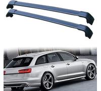 2pcs Car Roof Bars For Audi A6 Avant 4G5 4GD C7 2011-2018, Luggage Carrier Transportrack Transversal Aluminum Cross Bars Roof Rack Rail Carrier