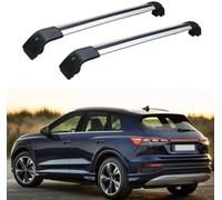 2pcs Car Roof Bars For Audi Q4 E-tron SUV 2021 2022 2023 2024, Luggage Carrier Transportrack Transversal Aluminum Cross Bars Roof Rack Rail Carrier